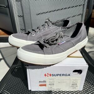 Talbots Superga canvas shoes Grey size 7 1/2